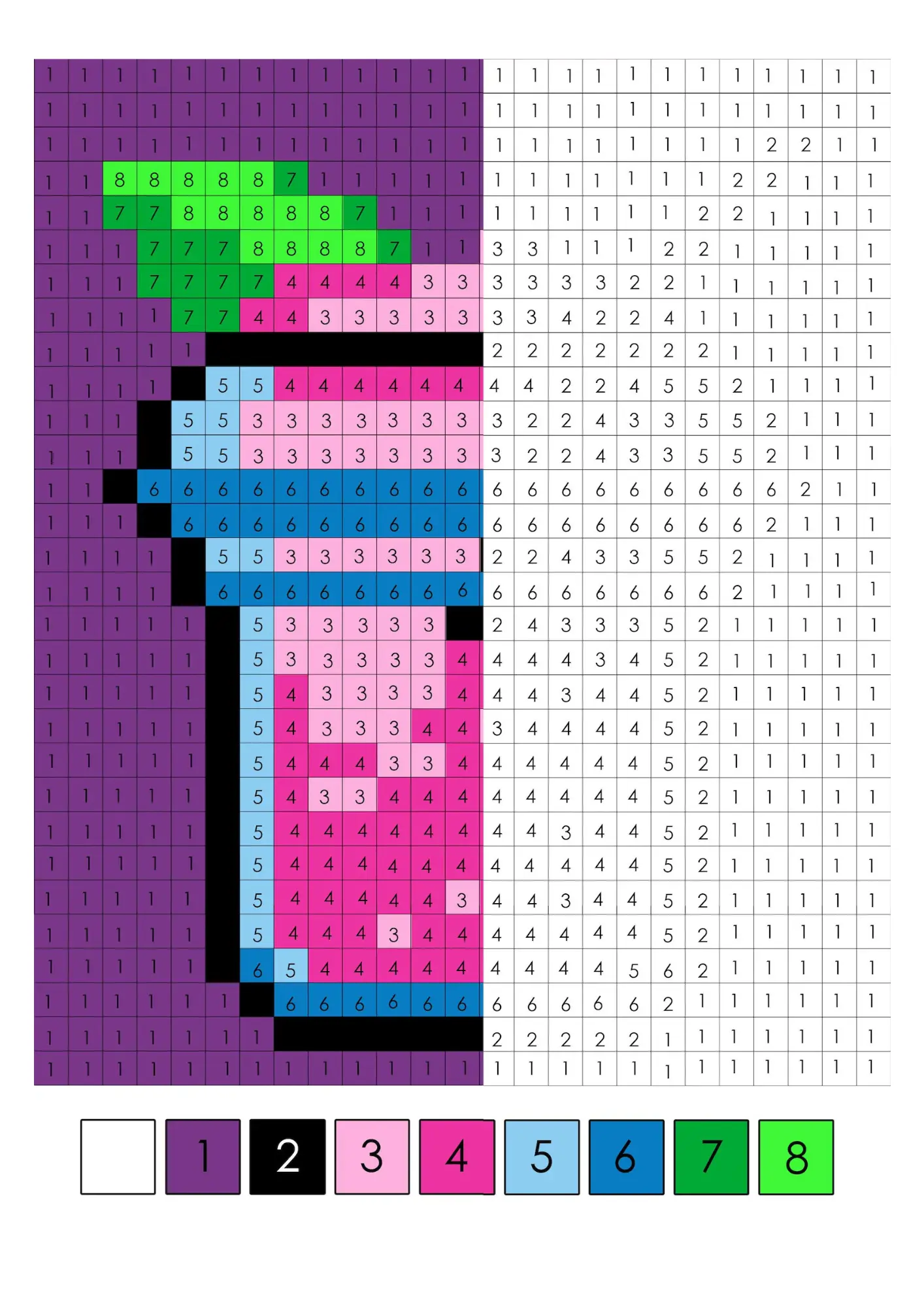 +100 Pixel Arts Imprimíveis para Colorir - PDF